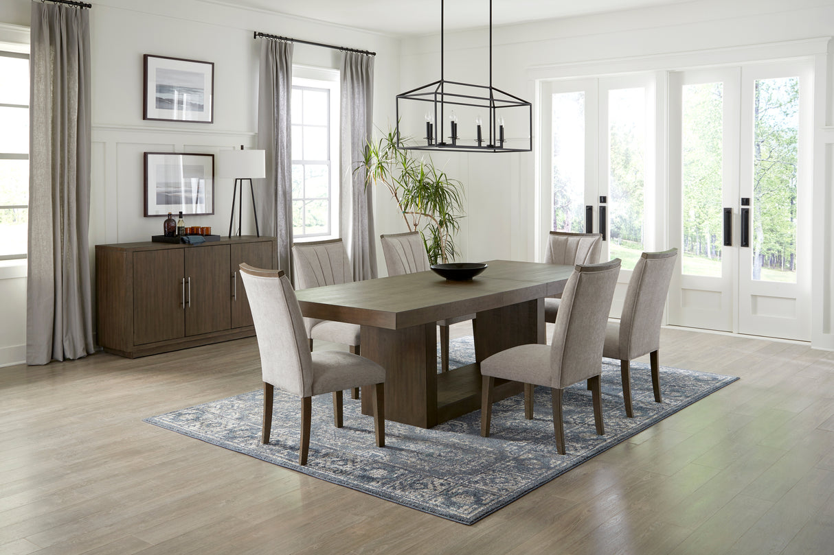 Brookings Brown Dining Table