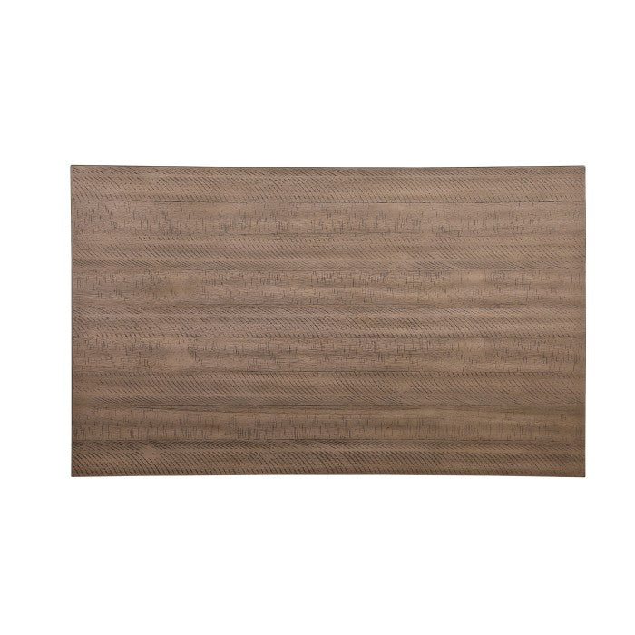 Ithaca Grayish White/Brown Dining Table