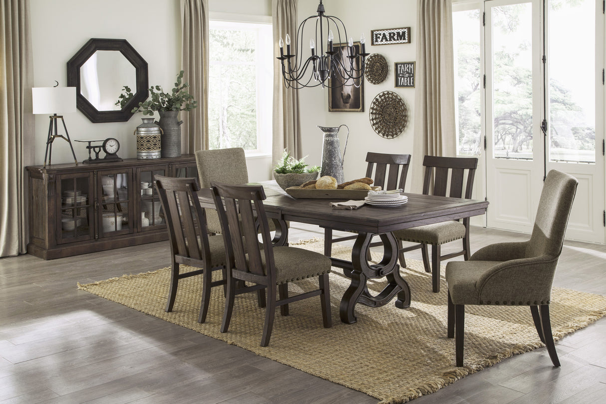 Gloversville Brown Extendable Dining Table