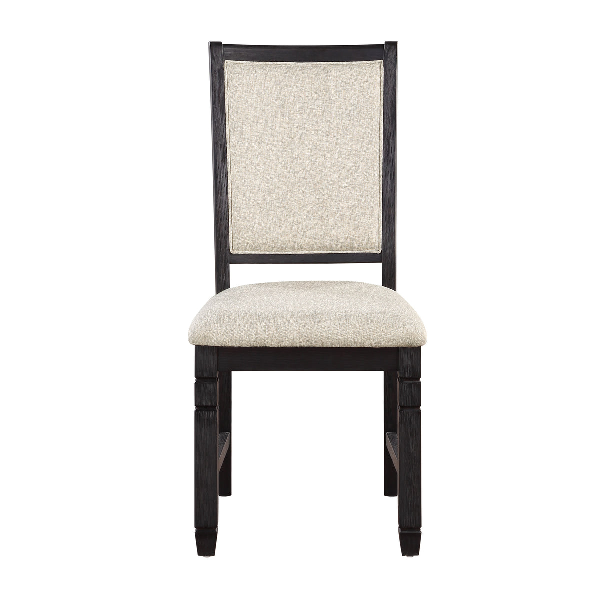 Asher Black/Brown Side Chair