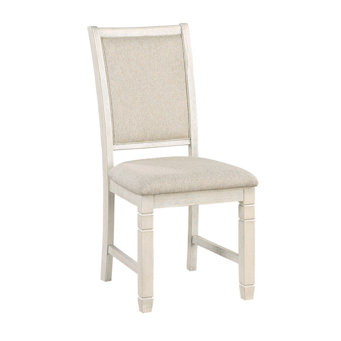 Asher Antique White Side Chair