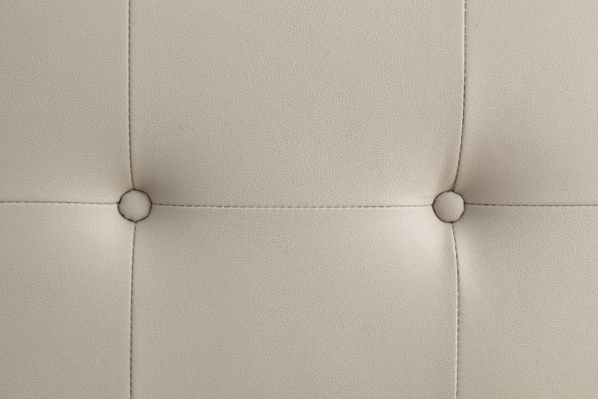 Hidalgo Beige Synthetic Leather Futon