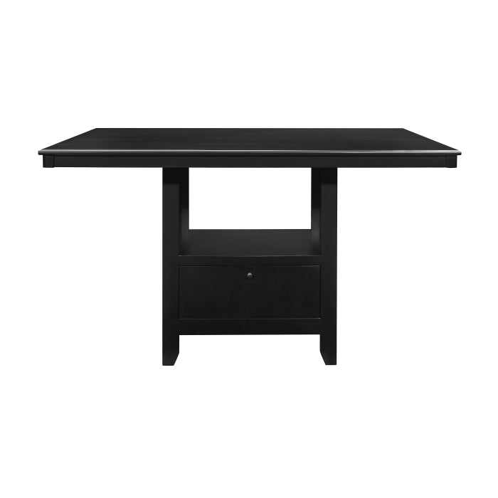 Raven Charcoal Gray Counter Height Table