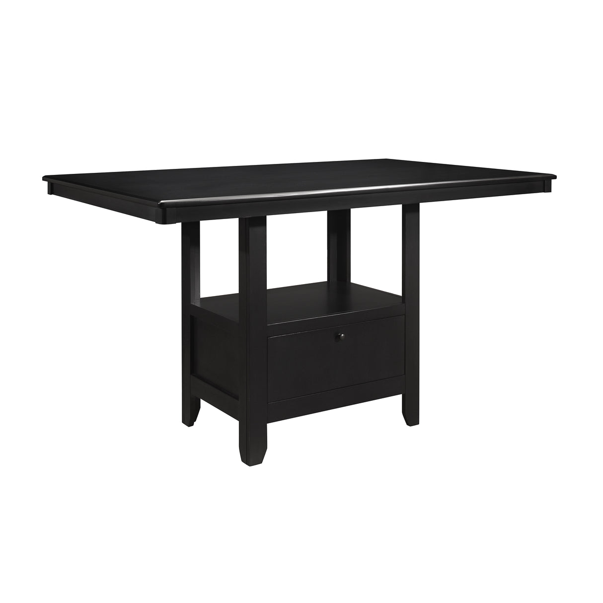 Raven Charcoal Gray Counter Height Table