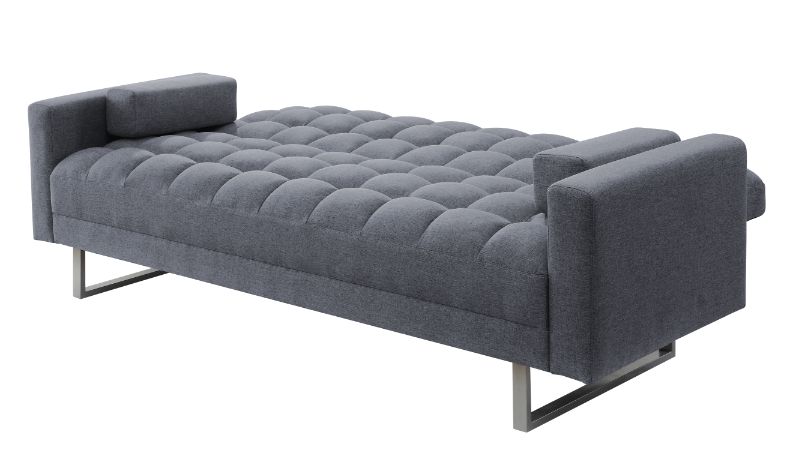 Limosa Gray Fabric Futon