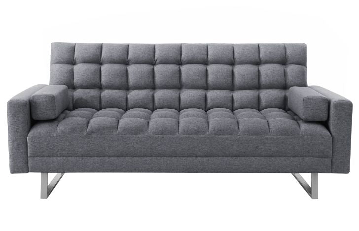 Limosa Gray Fabric Futon