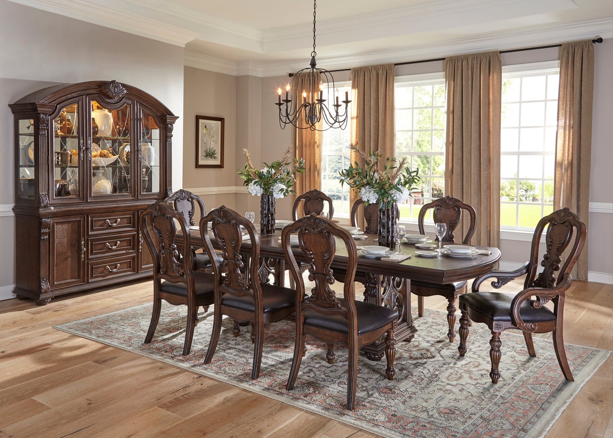 Bergen Dark Oak Dining Table