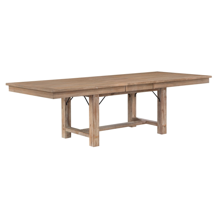 Aberdeen Distressed Light Oak Dining Table
