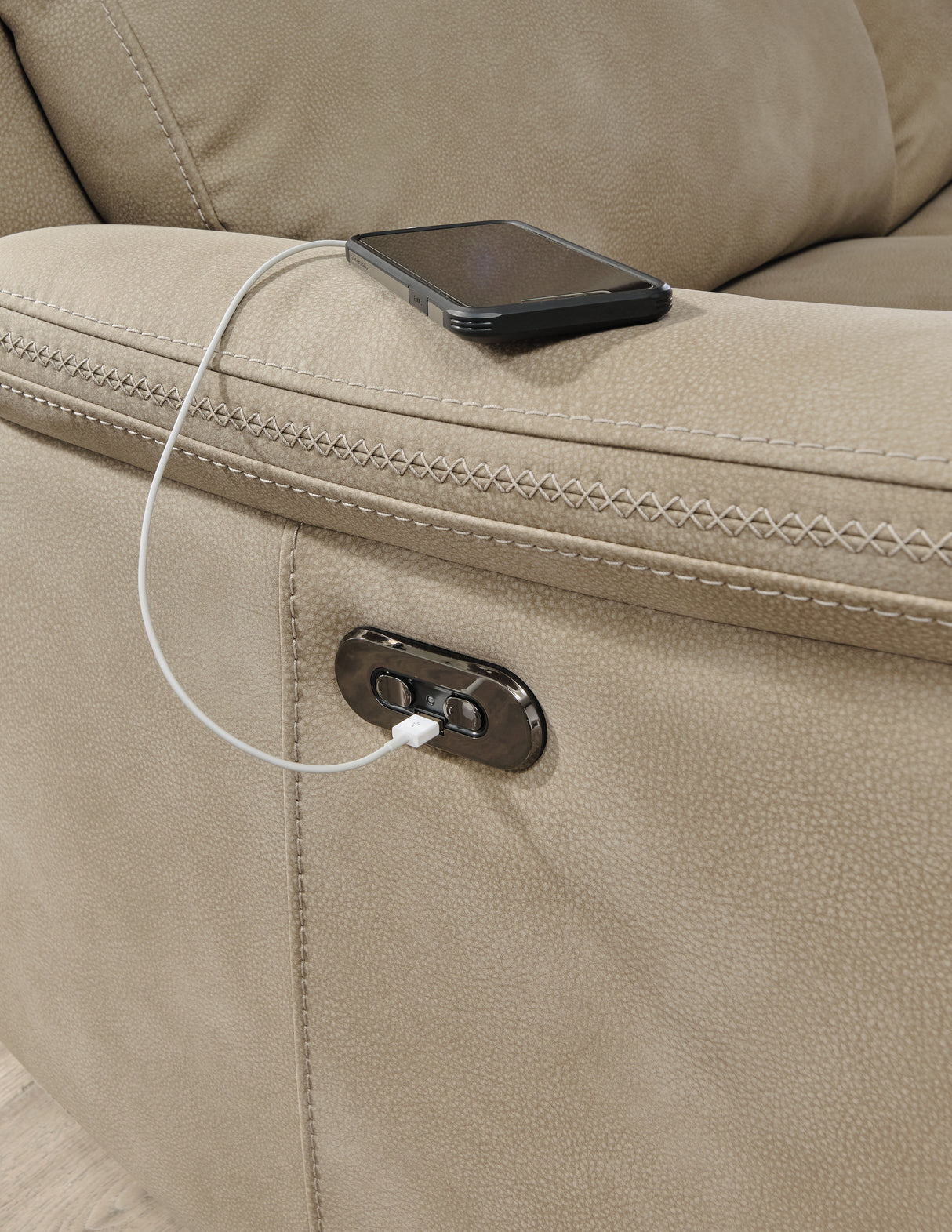 Next-Gen Sand Durapella Power Reclining Sofa