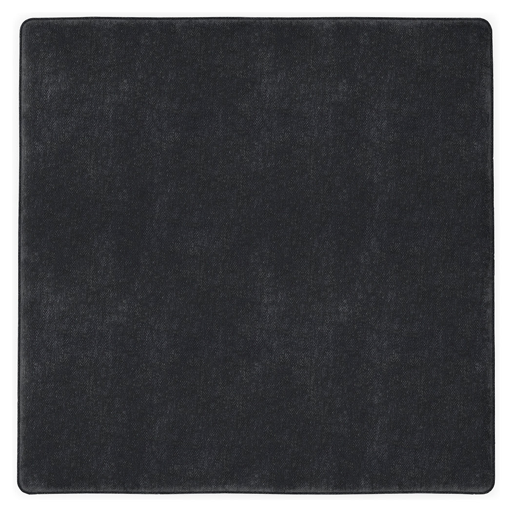 Lavernett Charcoal Oversized Accent Ottoman