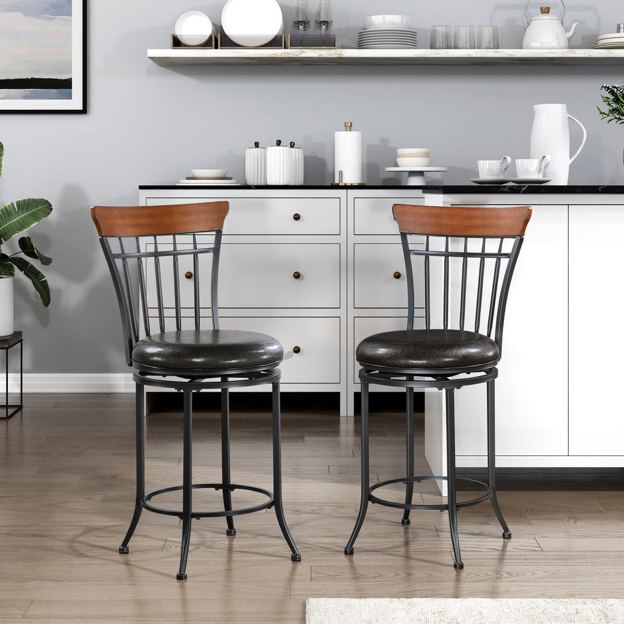 Swivel Counter Height Chair