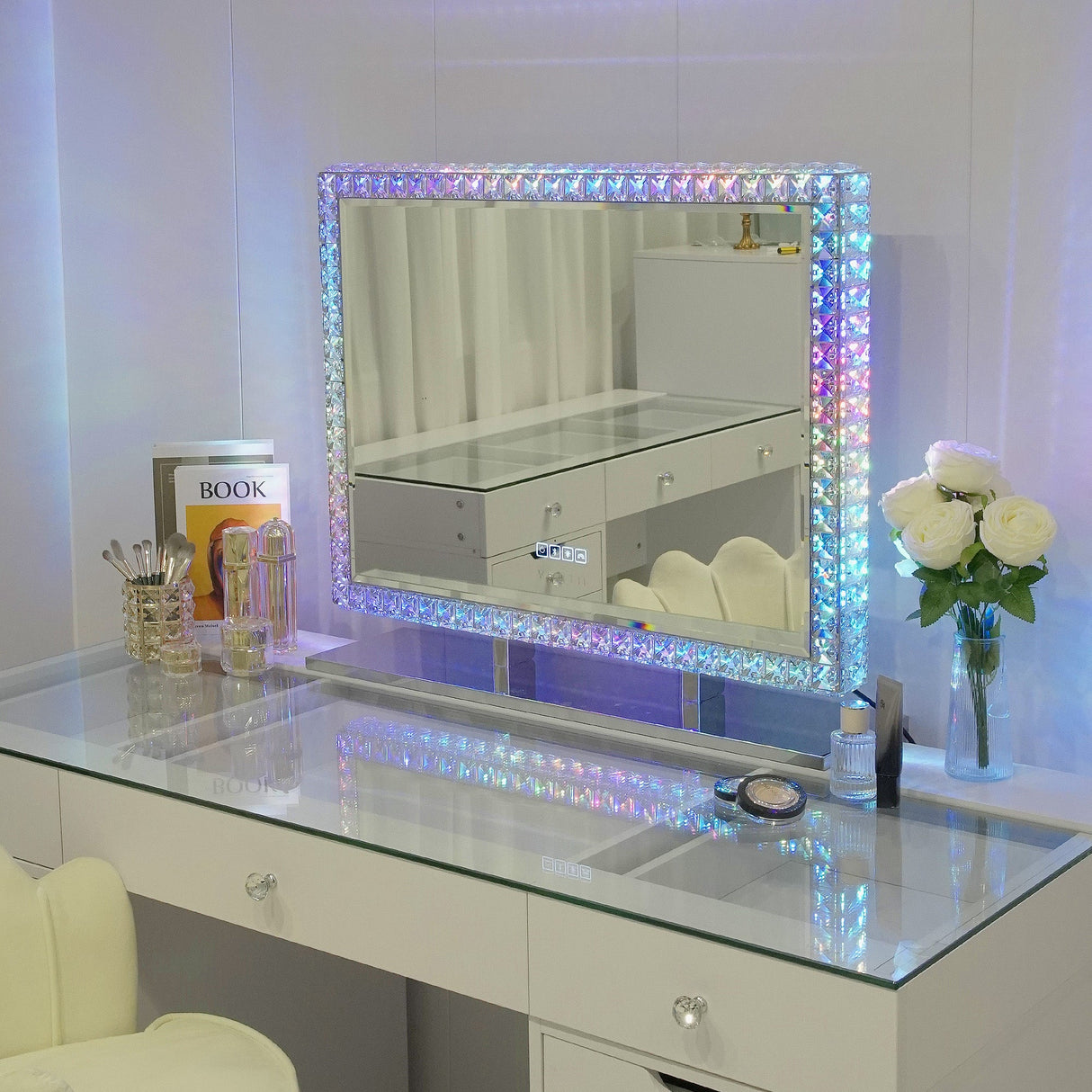 Diamond Vanity Mirror