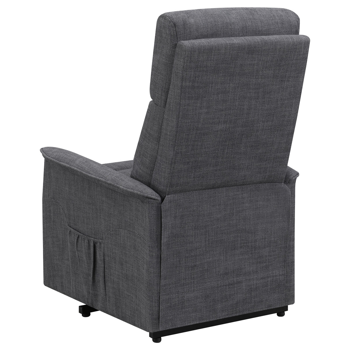 Herrera Power Lift Recliner With Wired Remote Charcoal
