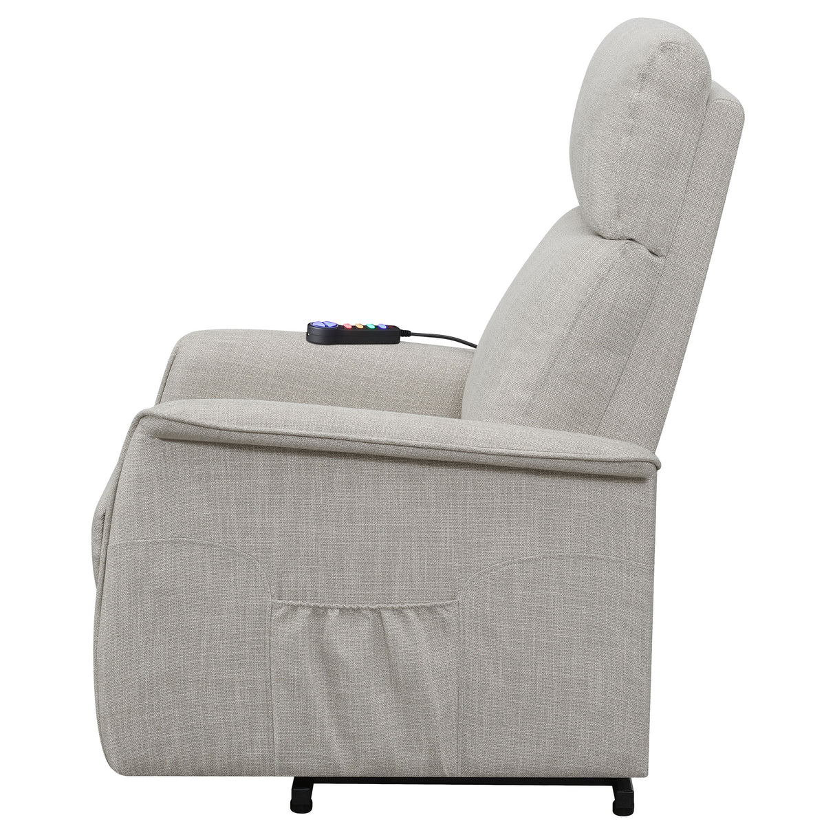 Herrera Power Lift Recliner With Wired Remote Beige
