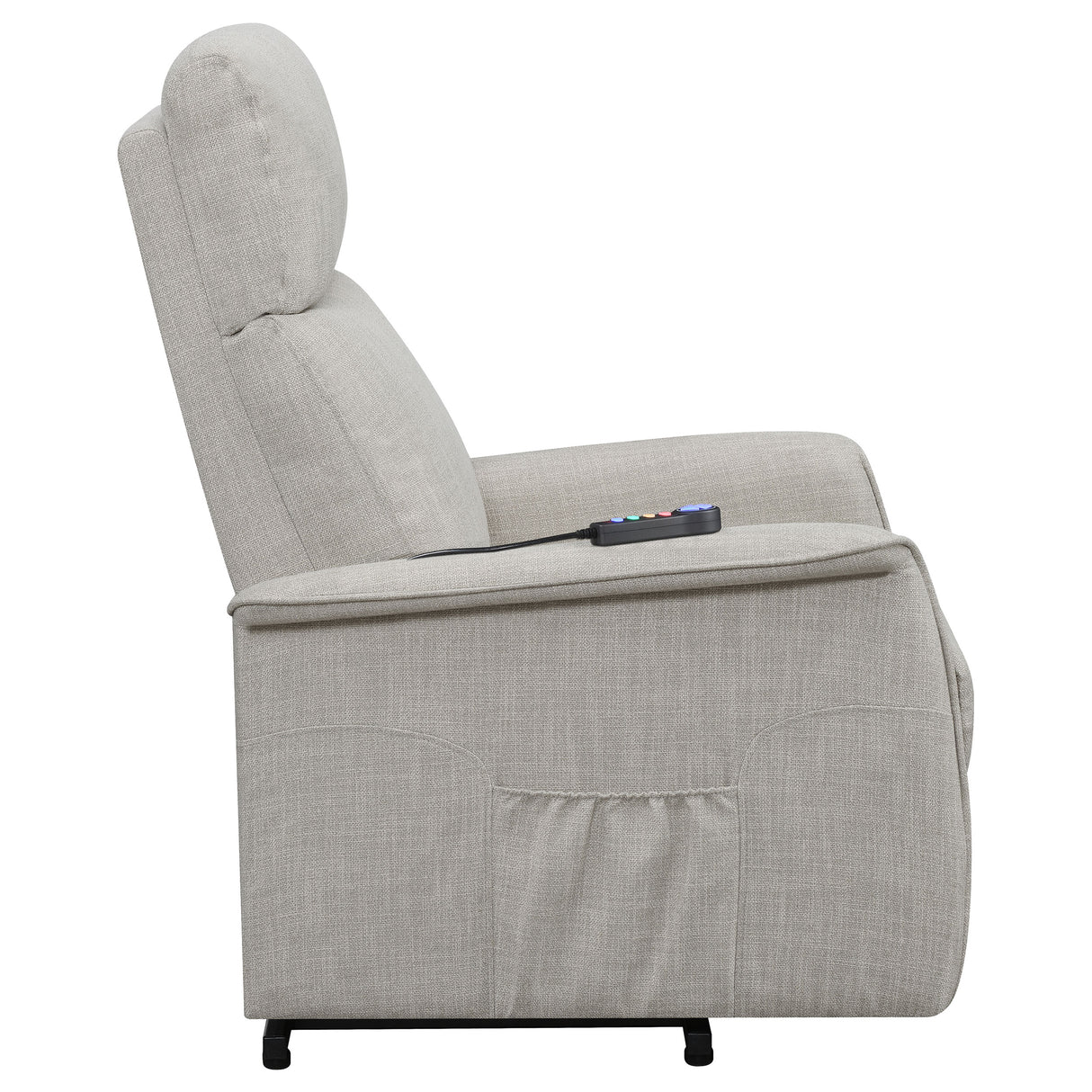 Herrera Power Lift Recliner With Wired Remote Beige