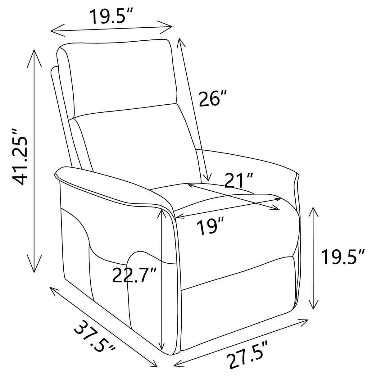 Herrera Power Lift Recliner With Wired Remote Beige