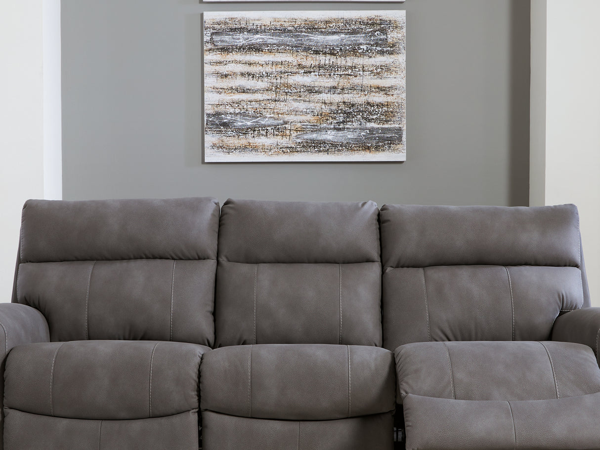 Next-Gen Durapella Slate 3-Piece Power Reclining Sectional Sofa