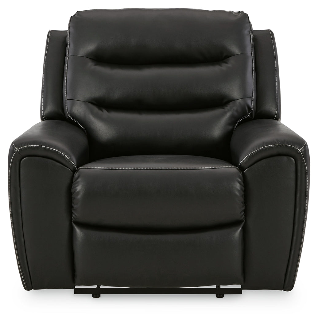 Warlin Black Power Recliner