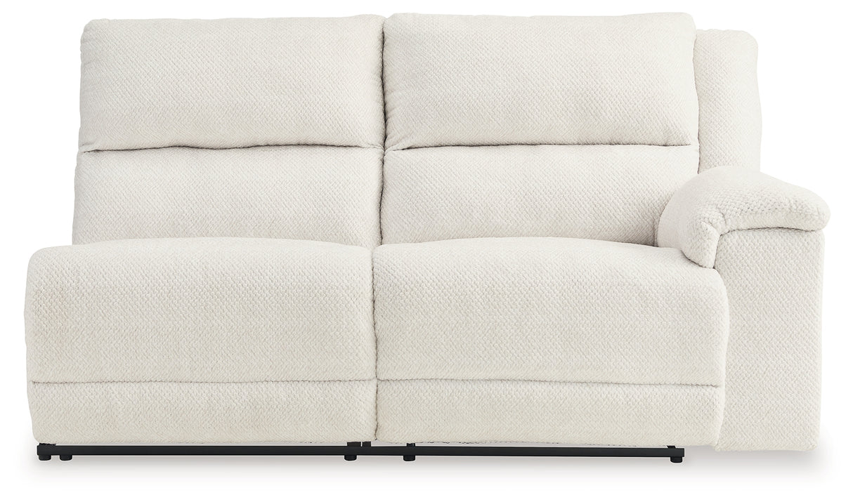 Keensburg Linen Right-Arm Facing Power Reclining Loveseat