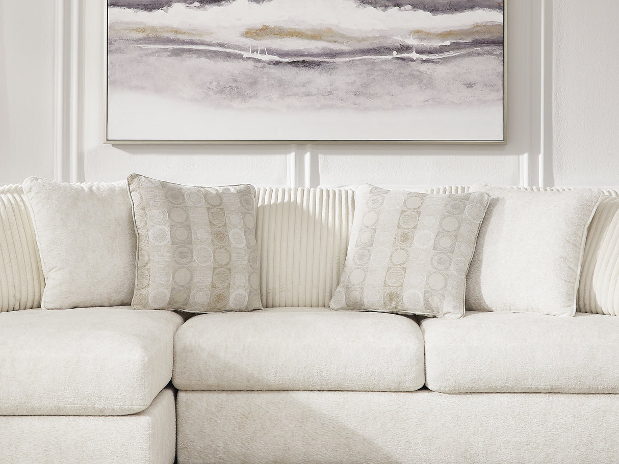 Chessington Ivory 2-Piece Left-Arm Facing Sectional With Chaise