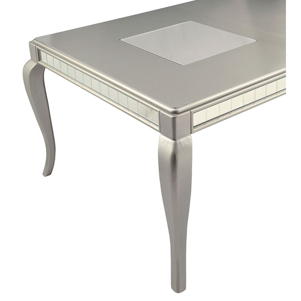 Francesca Champagne Finish Dining Table