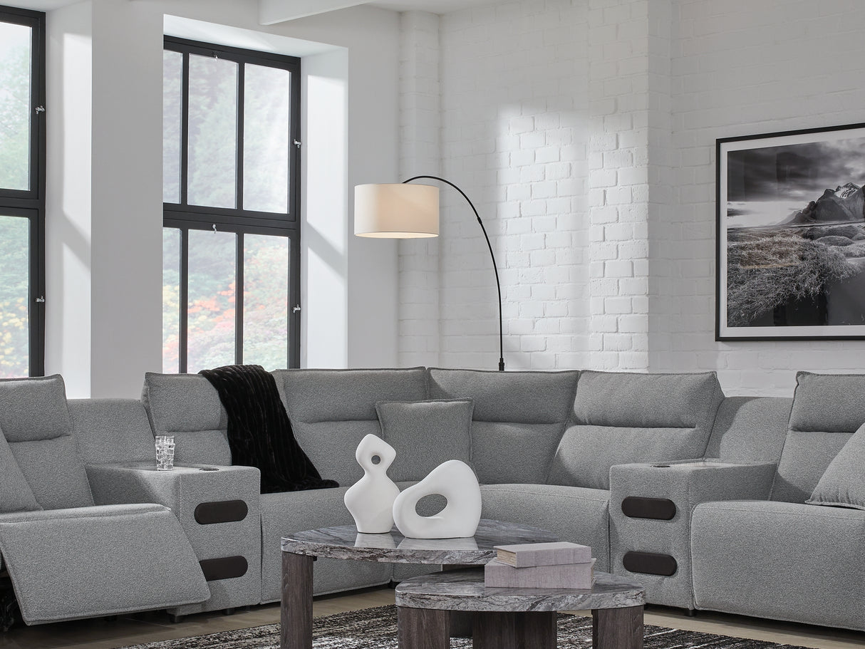 Modmax 7-Piece Power Reclining Sectional with Chaise