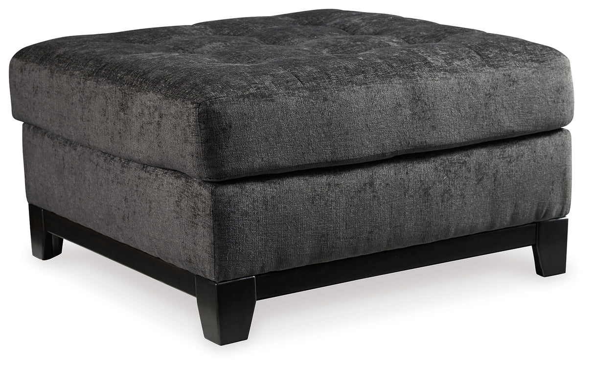 Reidshire Steel Oversized Accent Ottoman