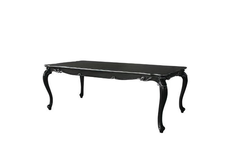 House Charcoal Finish Delphine Dining Table