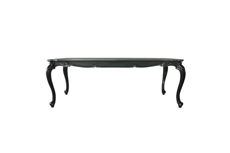 House Charcoal Finish Delphine Dining Table