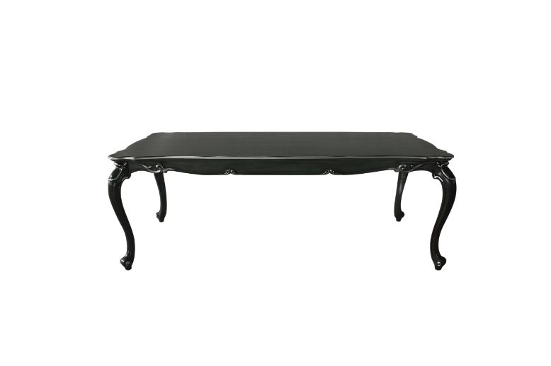 House Charcoal Finish Delphine Dining Table
