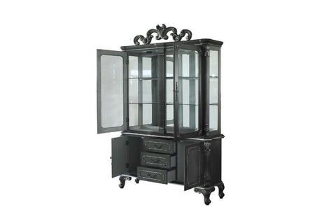 House Charcoal Finish Delphine Hutch & Buffet