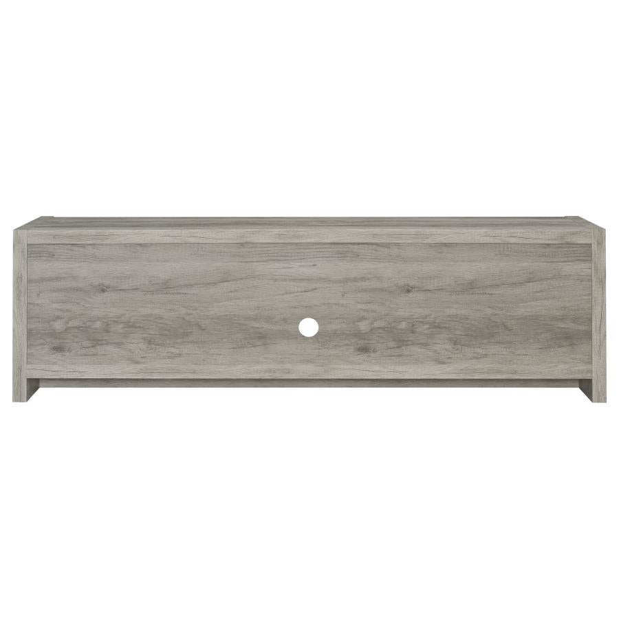 Hays 2-Door Tv Console Grey Driftwood