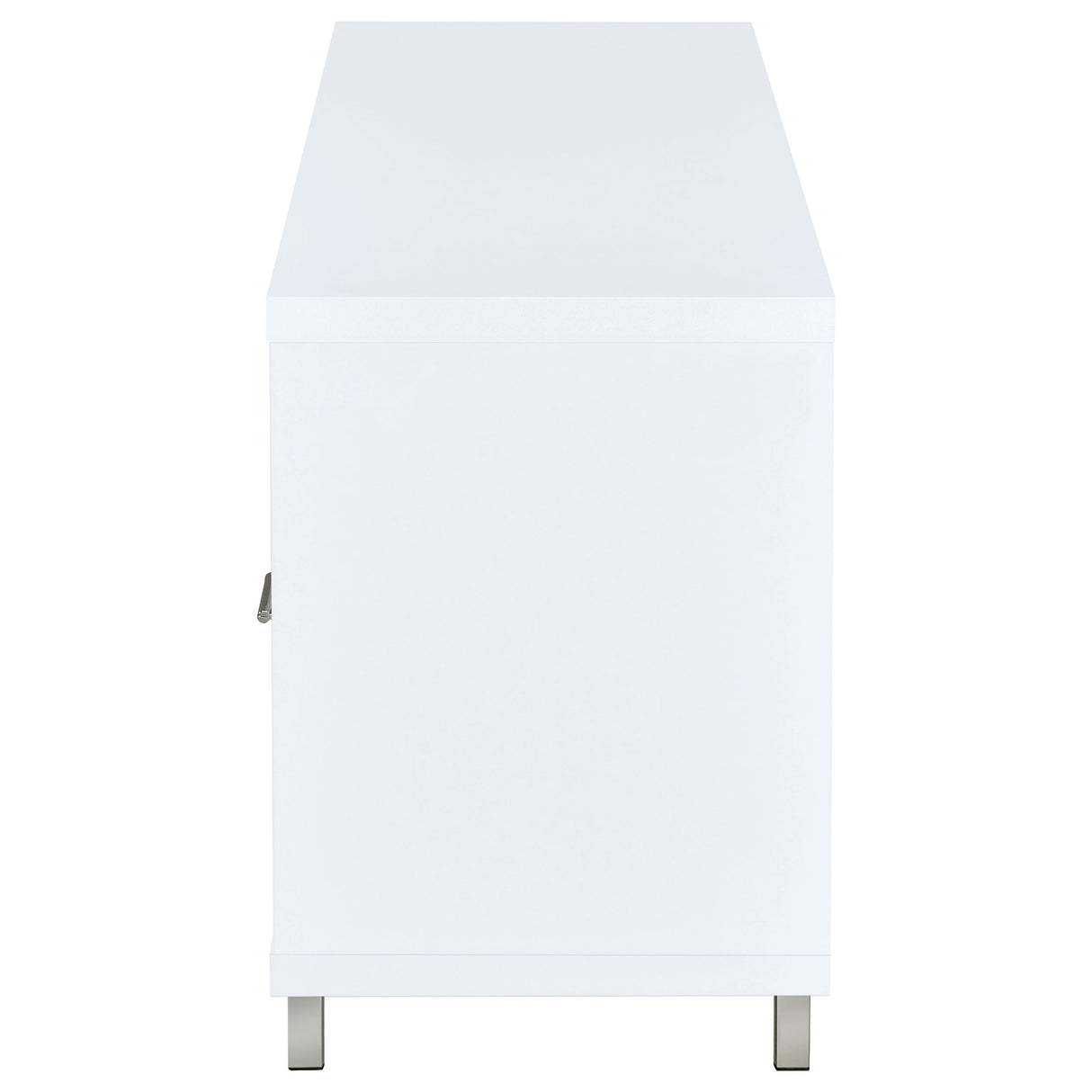 Casey 2-Drawer Rectangular Tv Console White