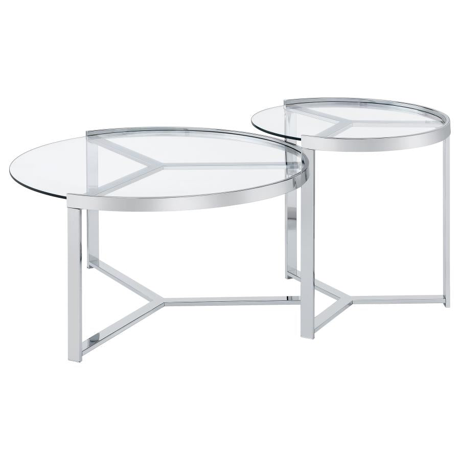 2 Pc Nesting Coffee Table