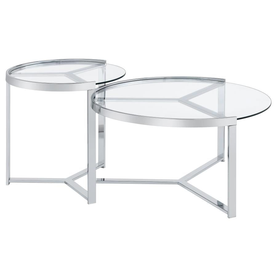 2 Pc Nesting Coffee Table