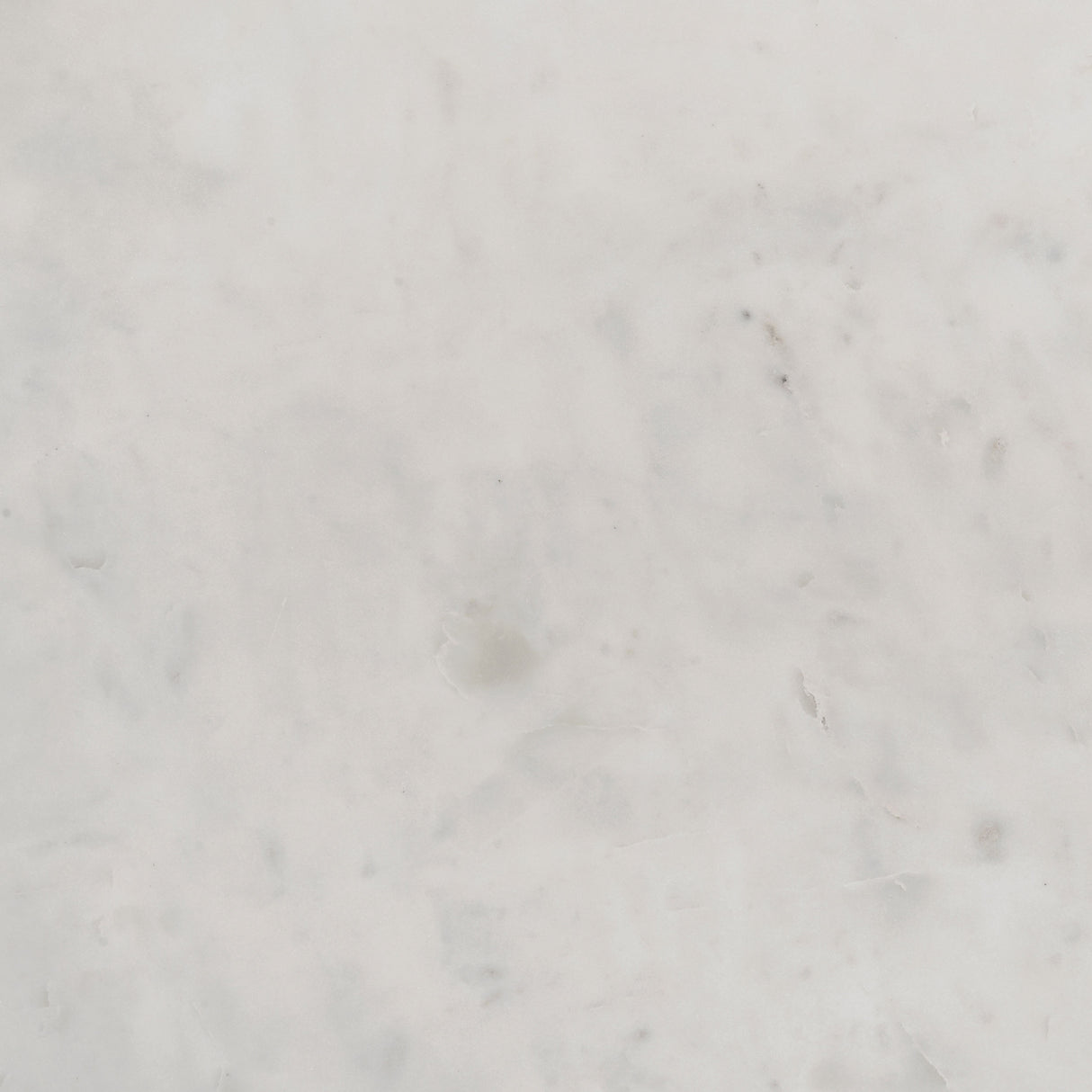 Astoria White Round Genuine Marble Side End Table