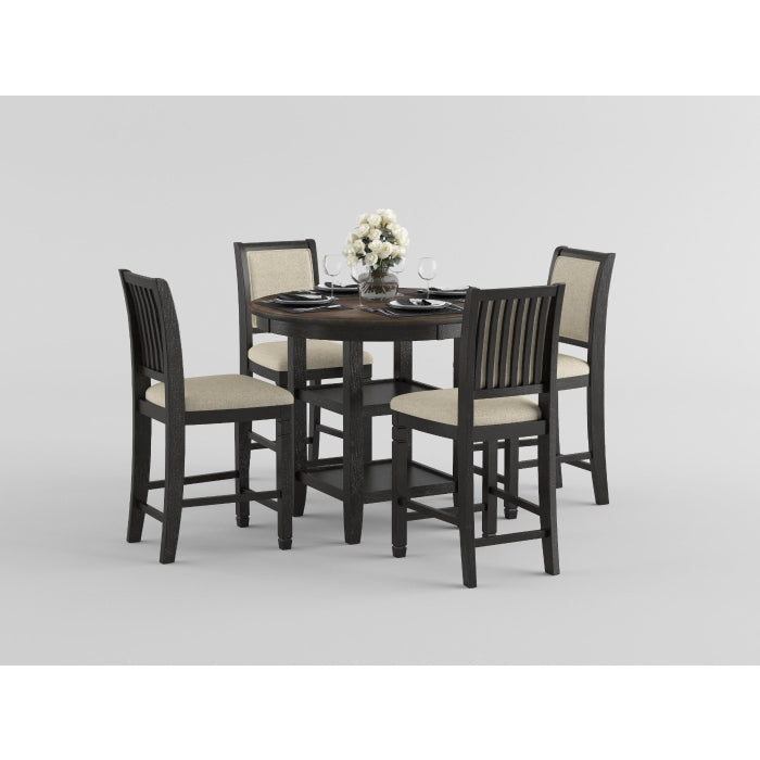 Asher Antique White Counter Height Chair