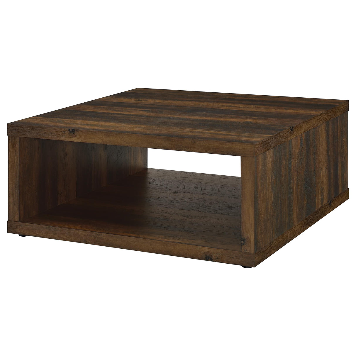 Frisco 2-piece Coffee and End Table Set Dark Pine