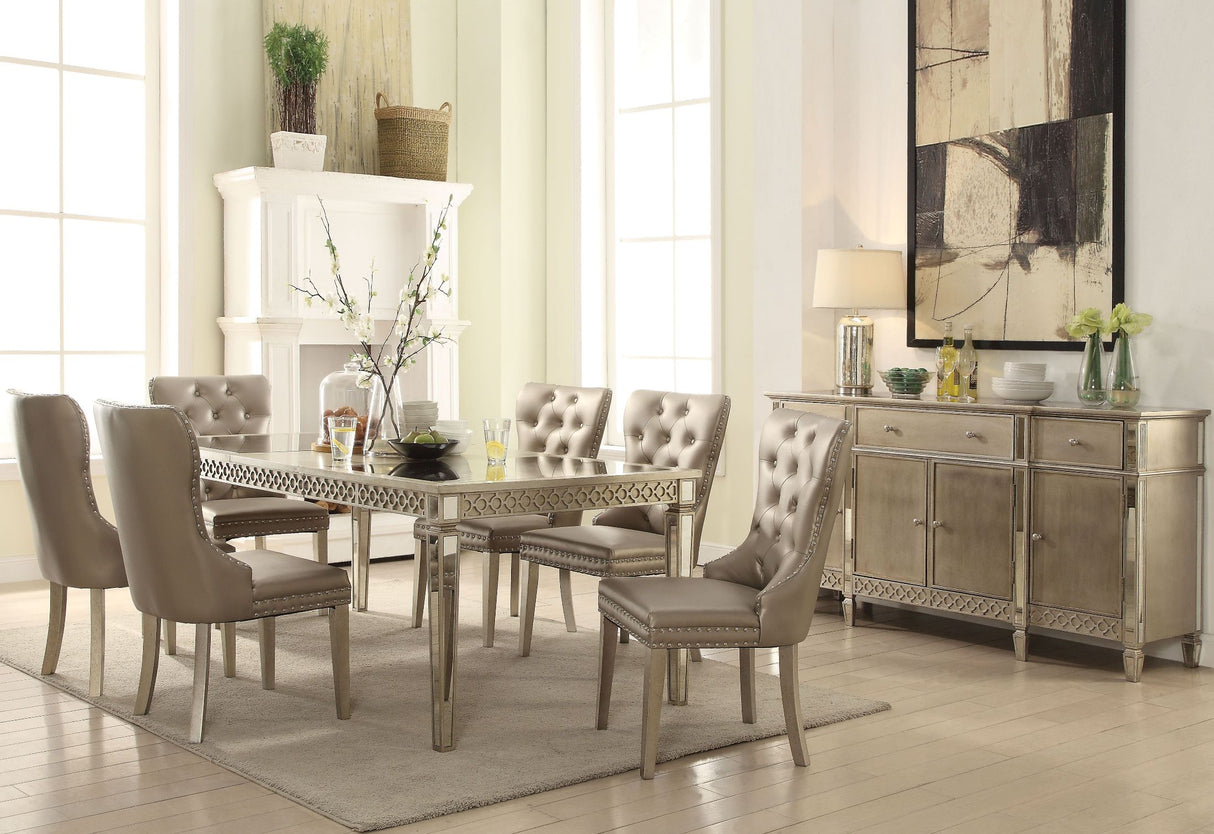 Kacela Champagne Dining Room Set