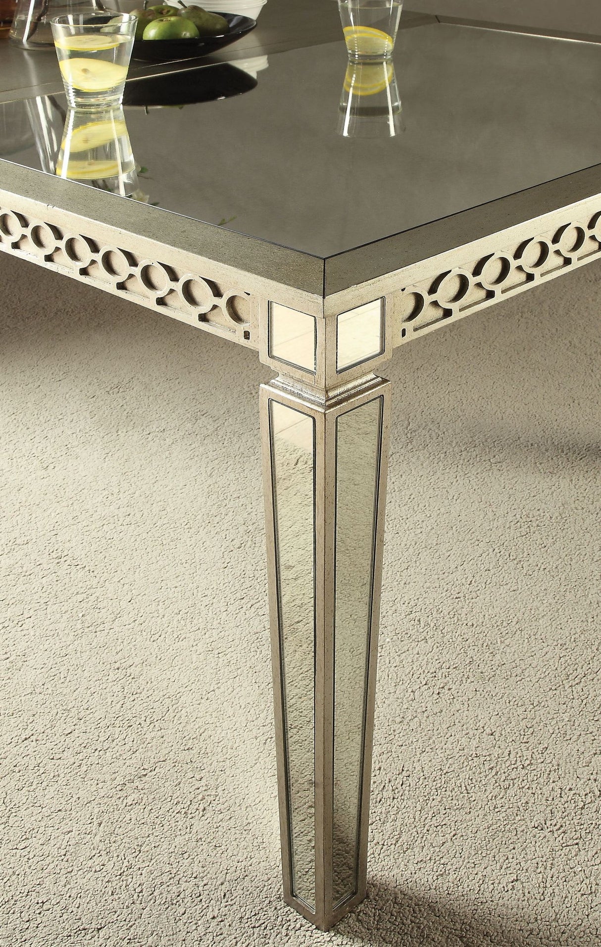 Kacela Champagne Dining Room Set