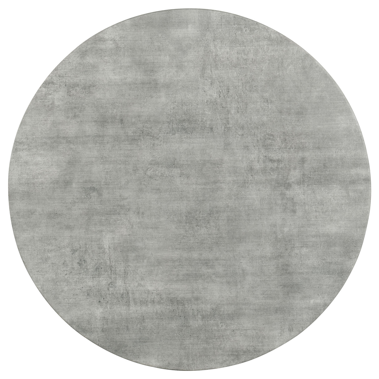 Hadi Round Coffee Table With Hairpin Legs Cement And Gunmetal