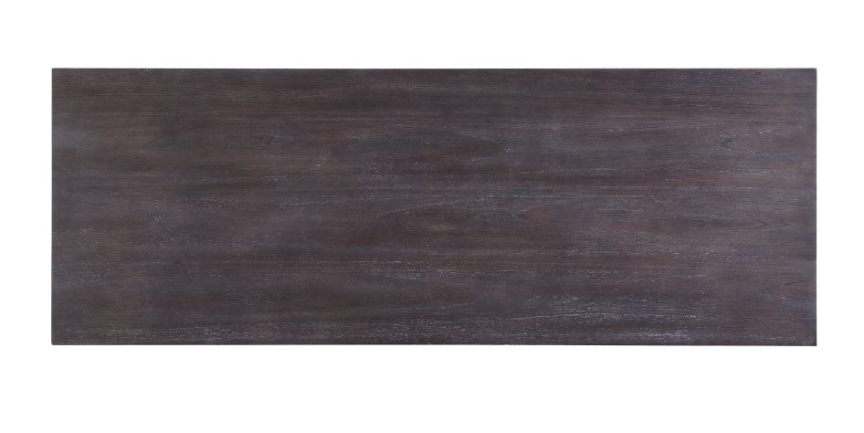 Evangeline Salvaged Brown & Black Finish Counter Height Table