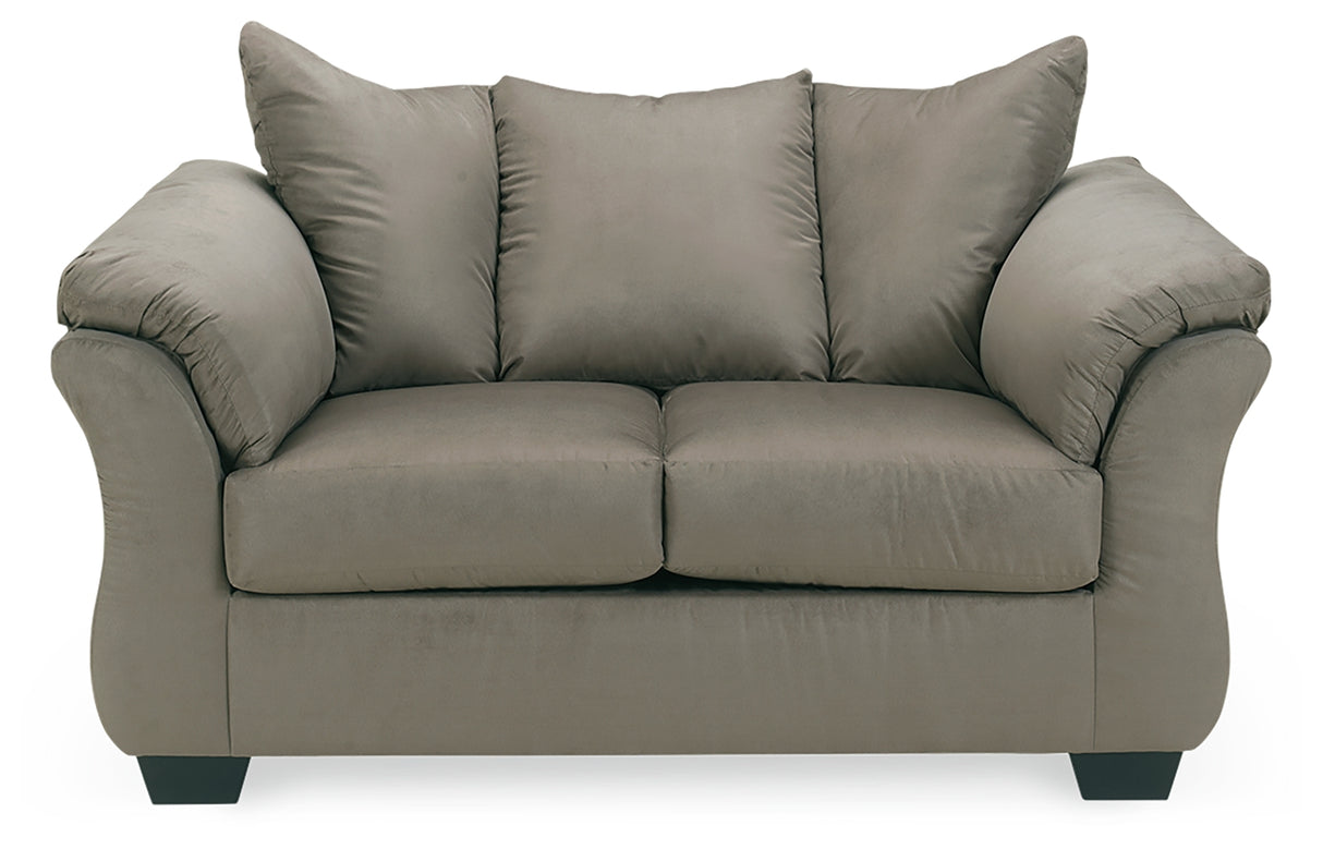 Darcy Cobblestone Loveseat