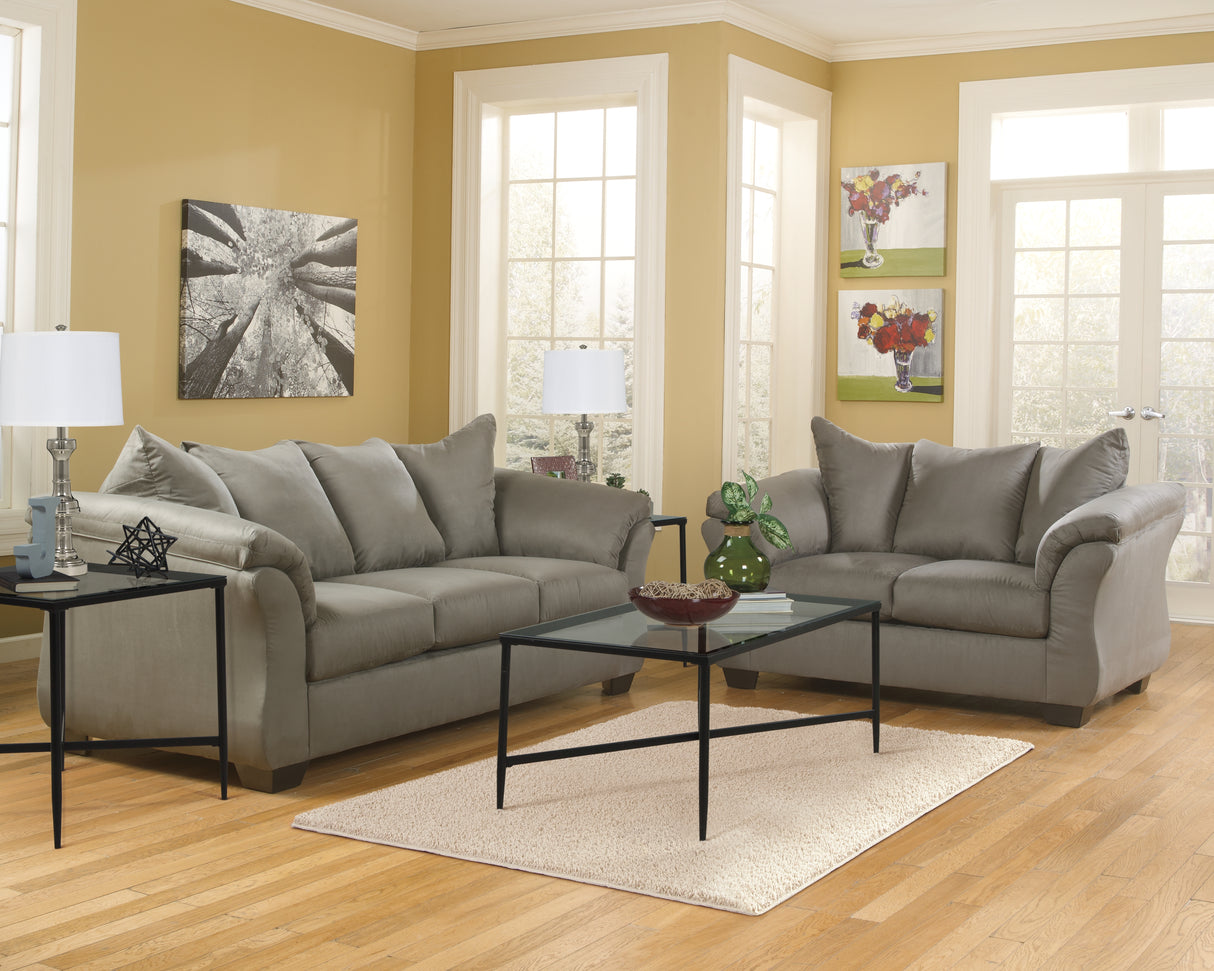 Darcy Cobblestone Loveseat
