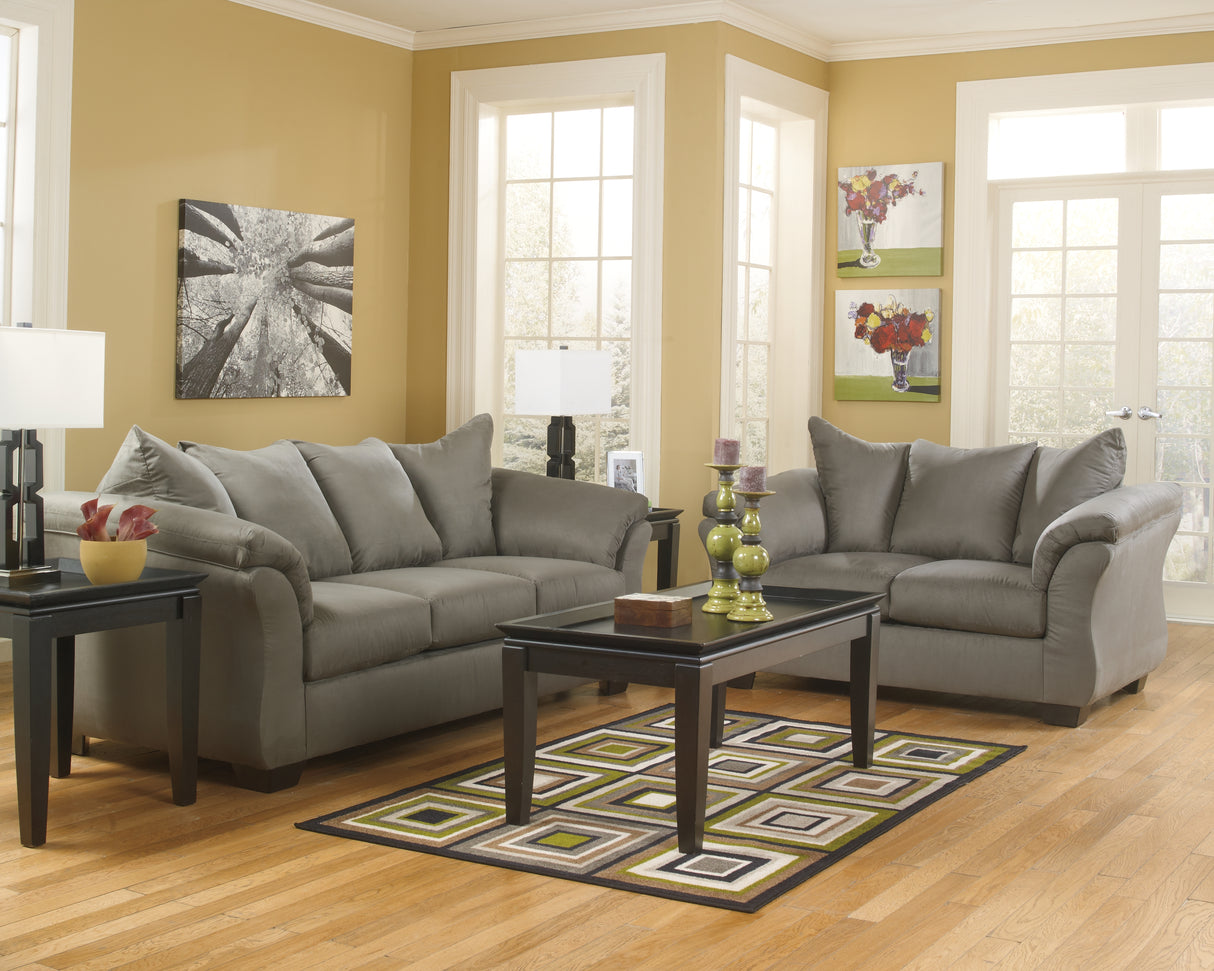 Darcy Cobblestone Loveseat