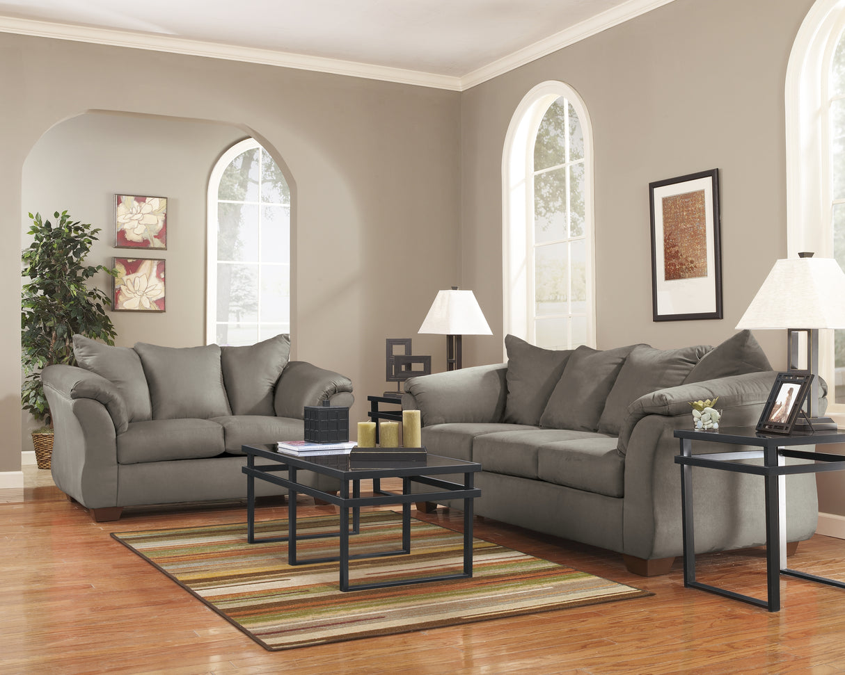 Darcy Cobblestone Loveseat