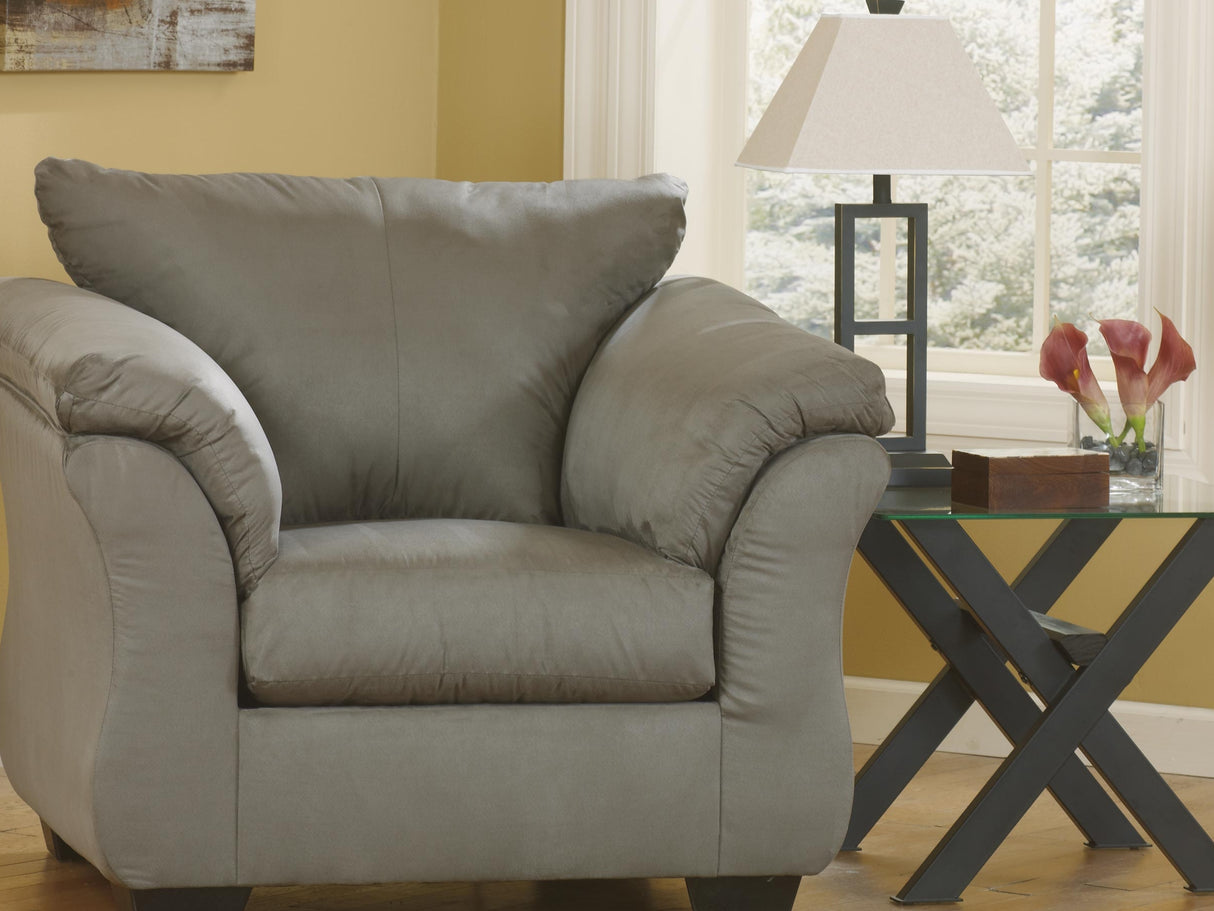 Darcy Cobblestone Sofa And Chair
