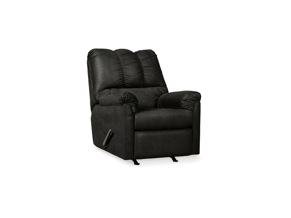 Darcy Black Sofa, Loveseat And Recliner