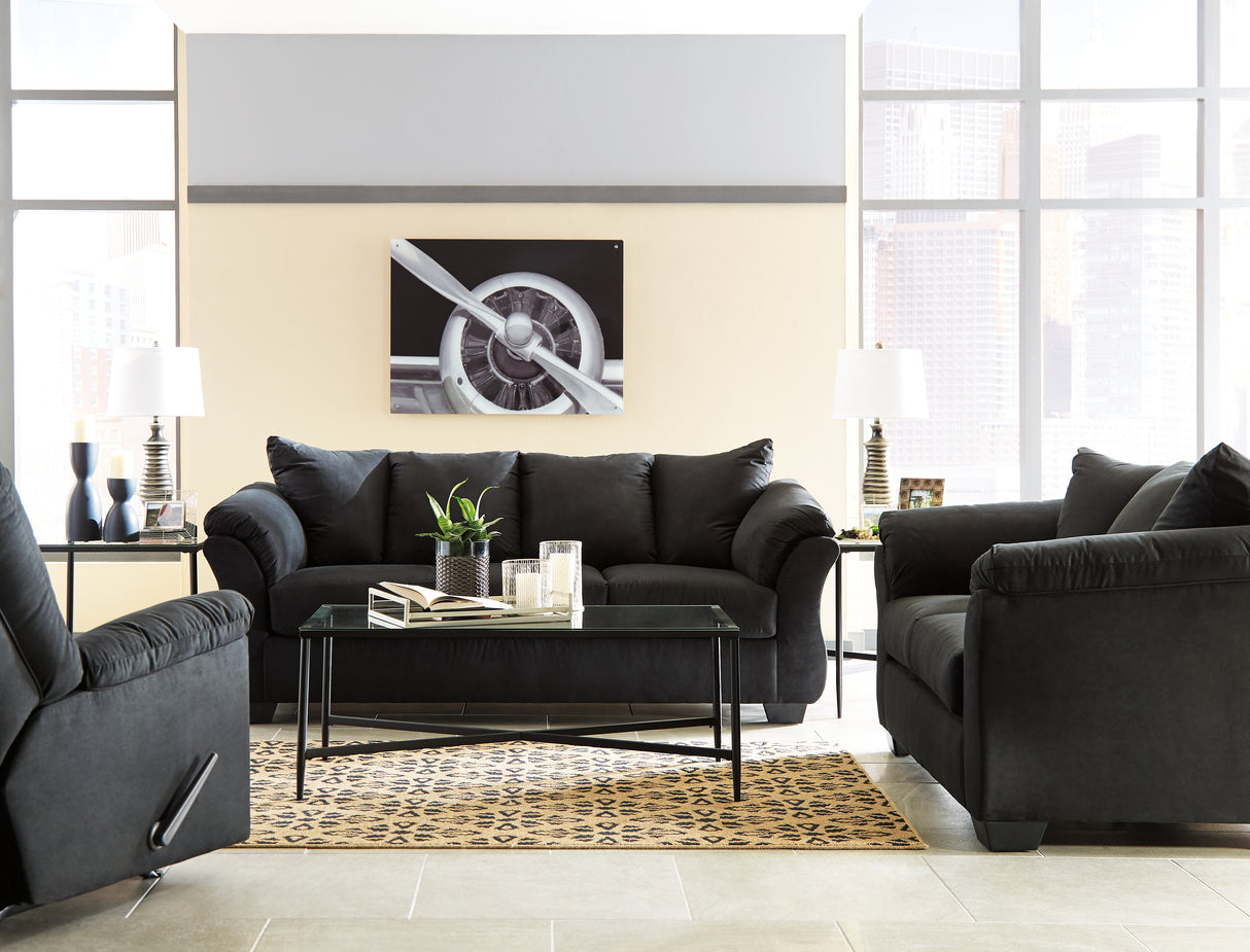 Darcy Black Sofa
