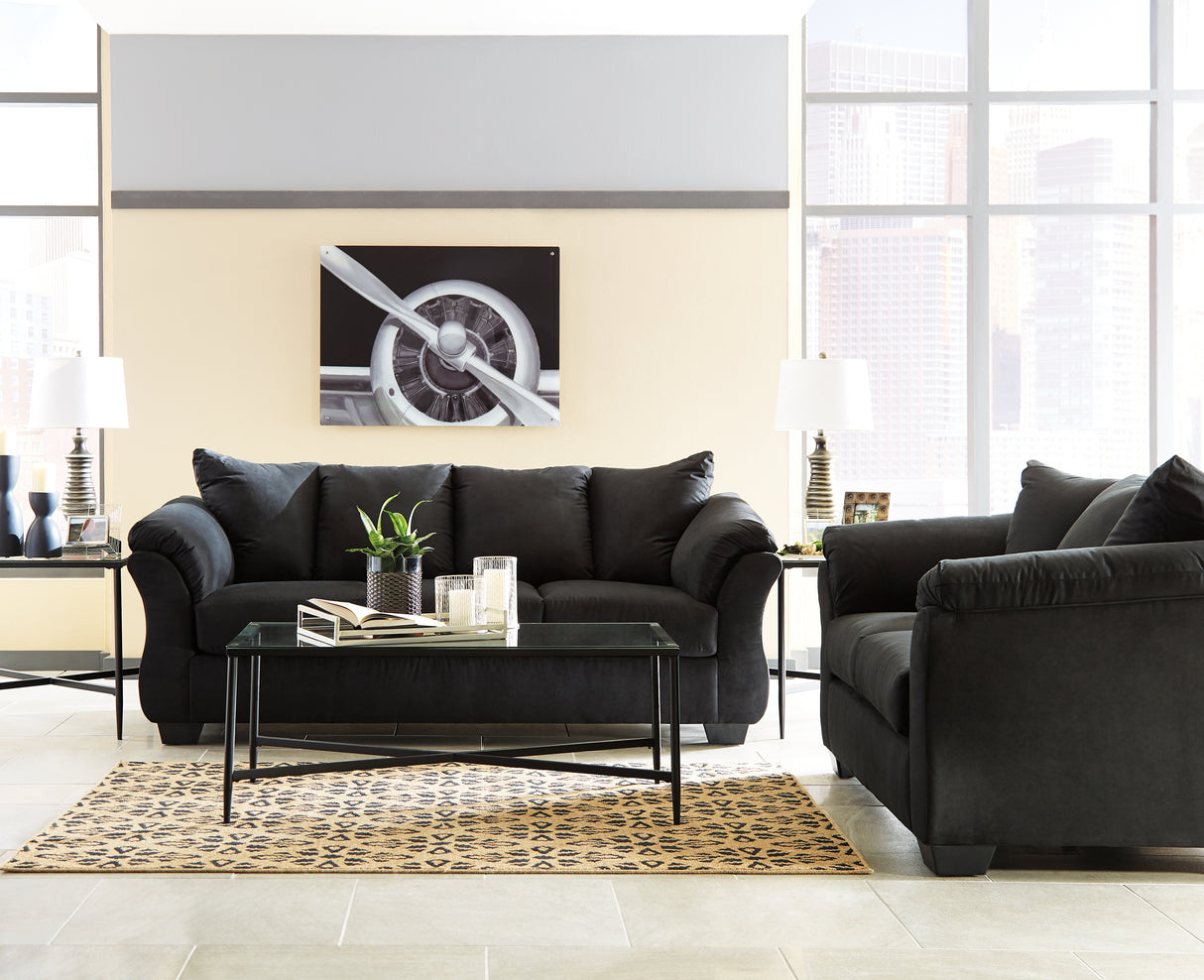 Darcy Black Sofa